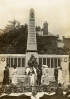 Guests view the memorial after the unveiling ceremony.